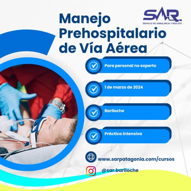 Manejo Prehospitalario de la Vía Aérea para no expertos | SAR Patagonia